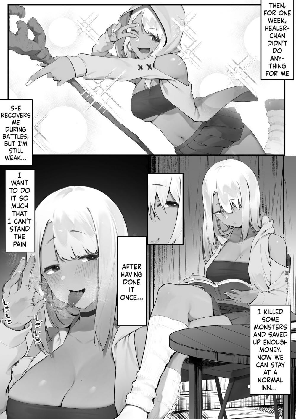 Hentai Manga Comic-Sex Suru to SP o Kaifuku Shitekureru Kuro Gyaru Healer-Read-3